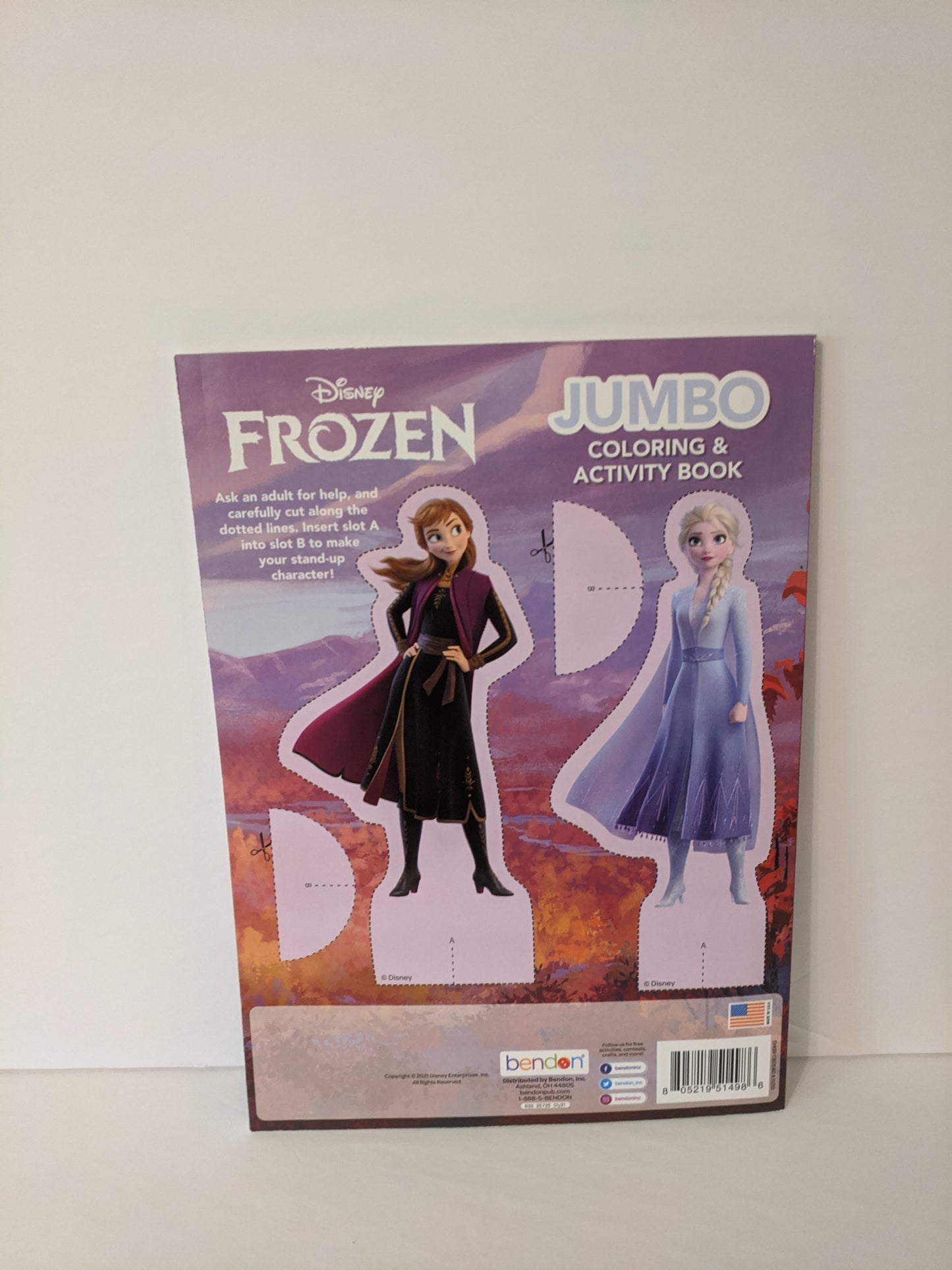 Disney Frozen II Follow Your Heart Jumbo Coloring and Activity Book
