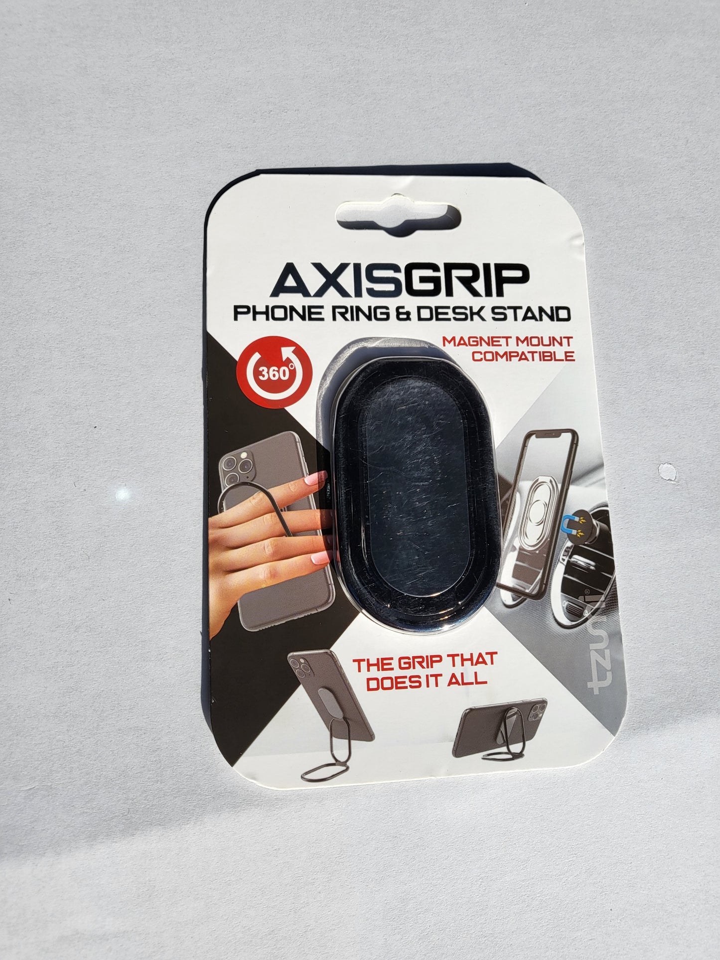 AXISGRIP Phone Ring Magnetic Mount and Stand