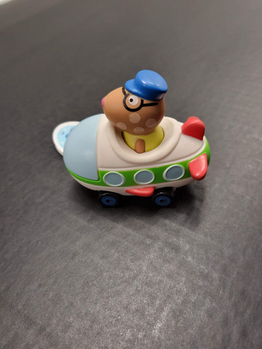 Peppa Pig Friend Pedro Pony in Airplane Push Car Vehicle