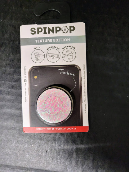 Spinpop Phone Accessory Grip Kickstand Organizer