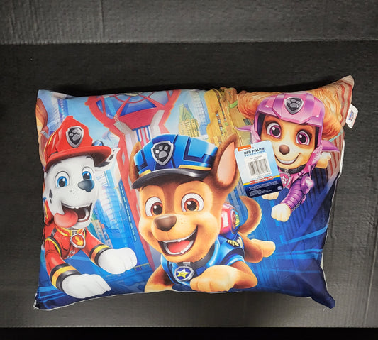 Paw Patrol The Movie Pillow with Chase Marshall and Skye