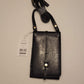 Time and Tru Black Crossbody Phone and Credit Card Holder