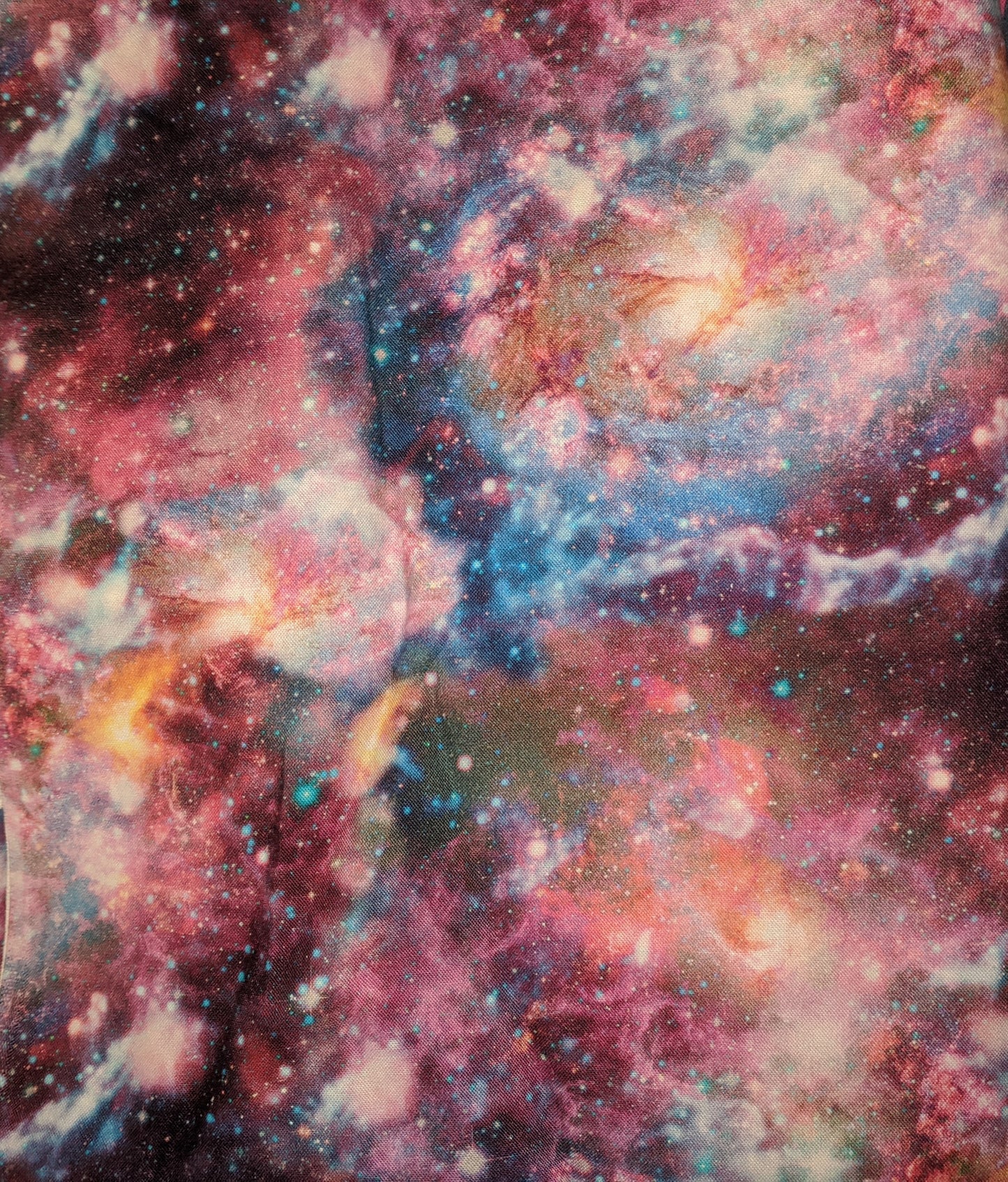 Milky Way Galaxy Cotton Fabric