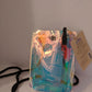 Iridescent Clear Phone Bag by Eco ChiC (help support a good cause and be a part of the solution)