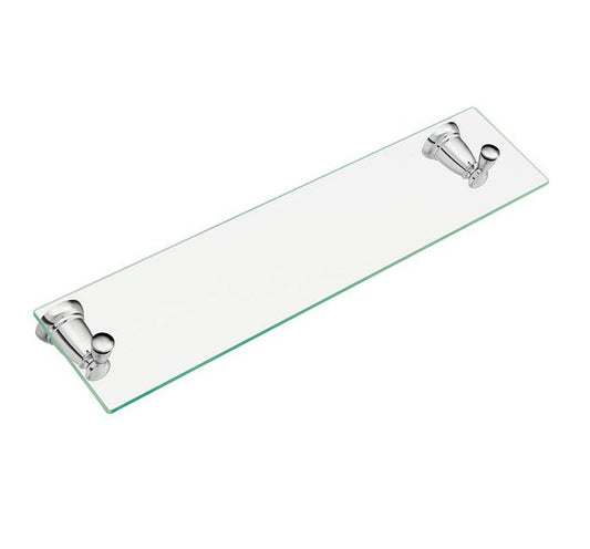 MOEN Glass Shelf Banbury Y2690CH Easy Install with Polished Chrome Finish