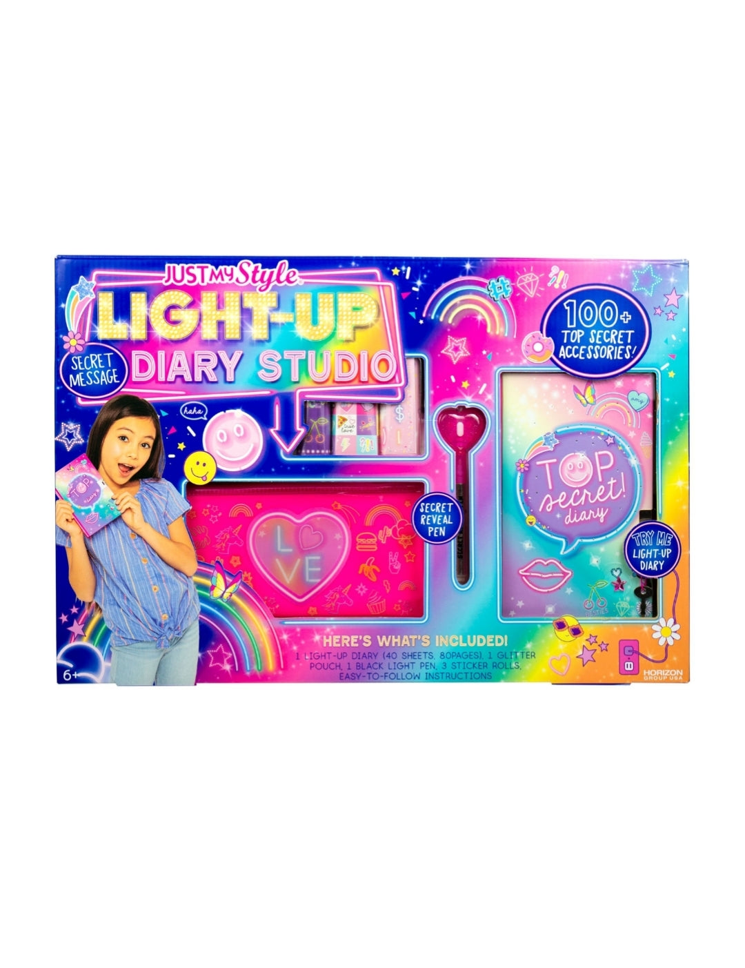 Just My Style Light-up Diary Studio Set