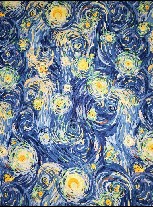 Starry Night Cotton Fabric