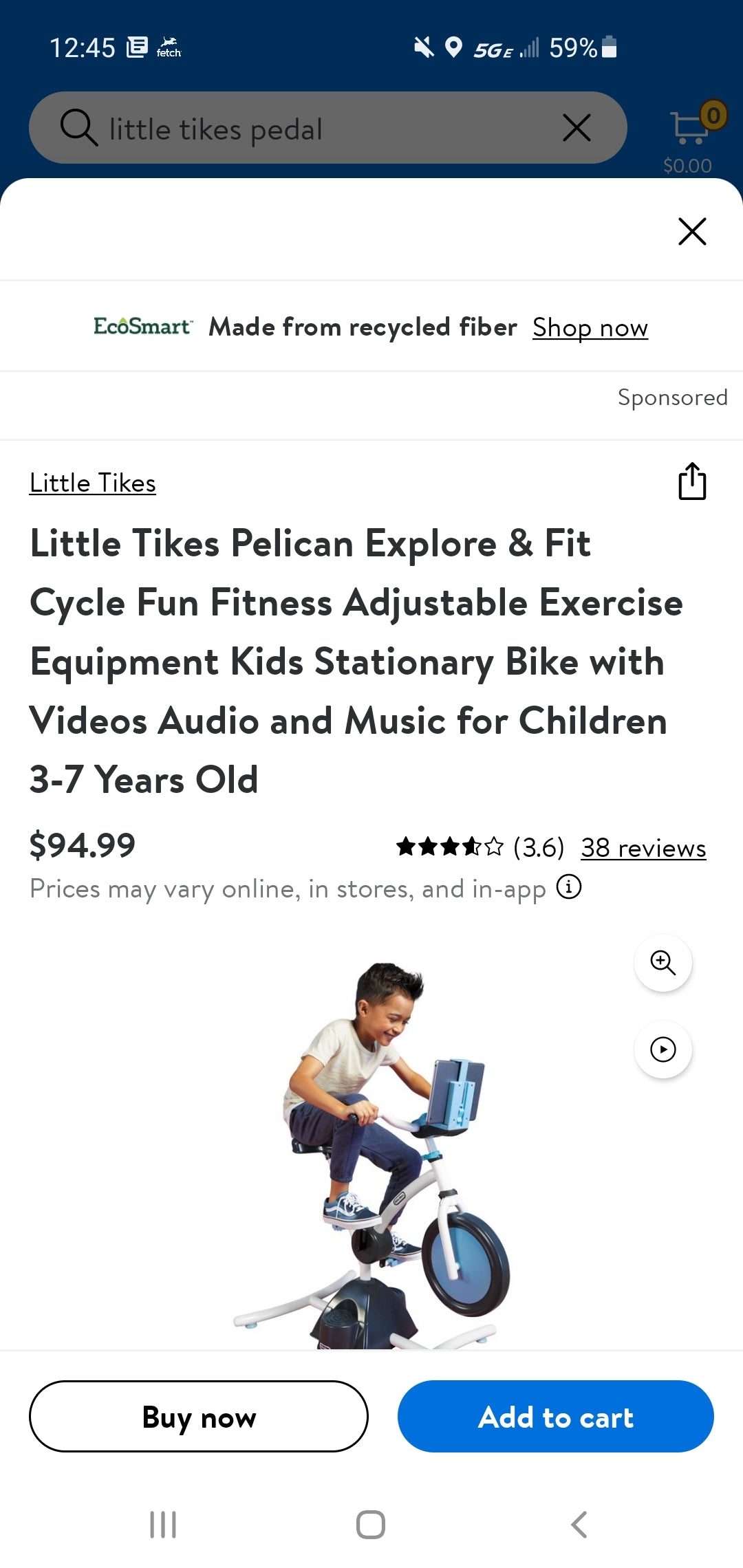 Exercise for little cheap kids